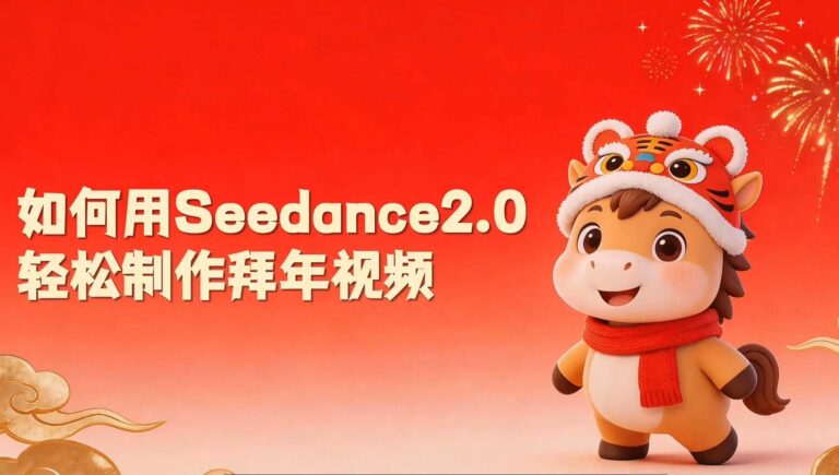 如何用Seedance2.0创作拜年视频