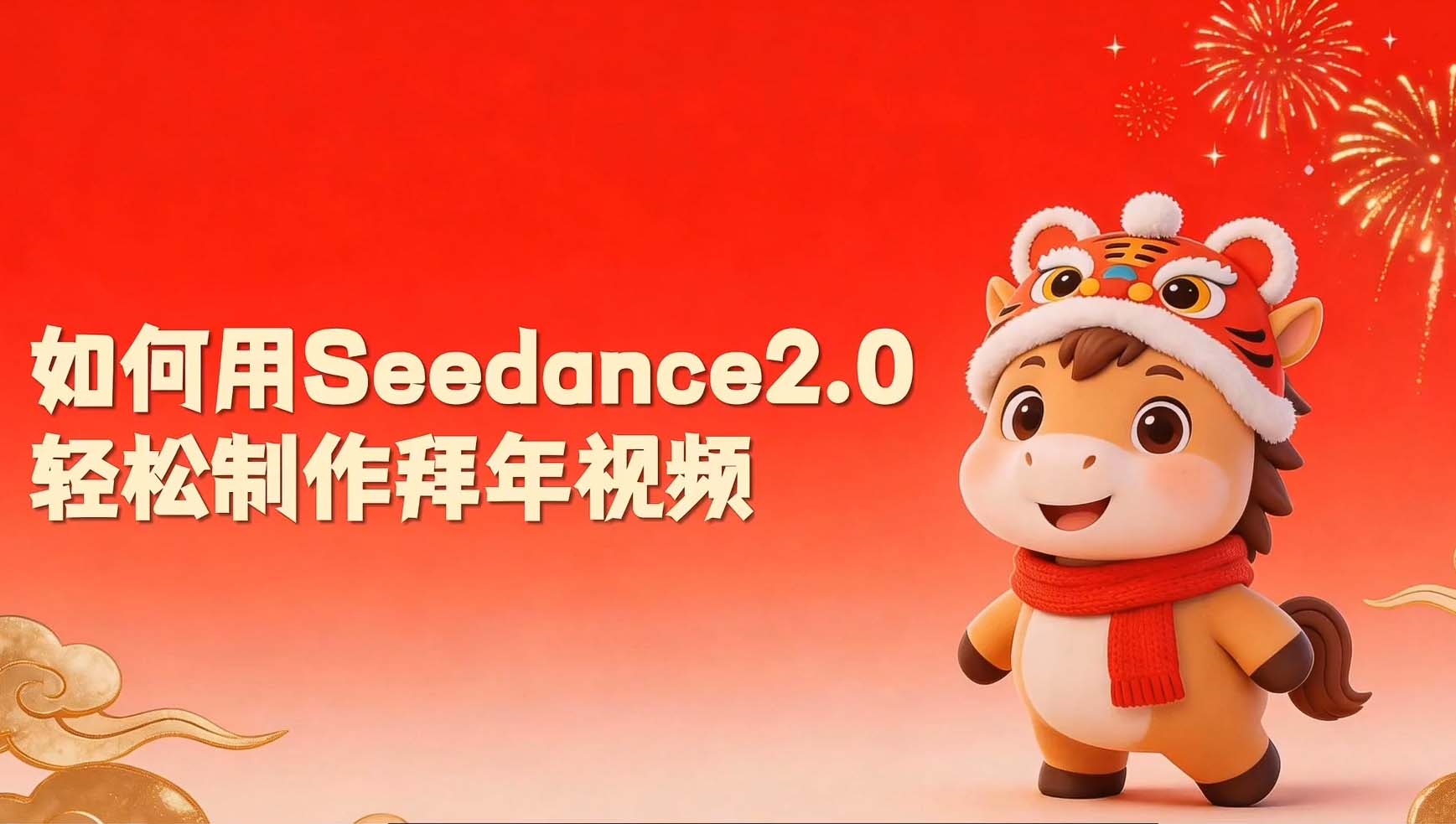 如何用Seedance2.0创作拜年视频