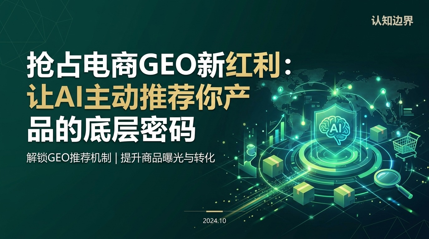 2026-05-27_抢占电商GEO新红利：让AI主动推荐你产品的底层密码