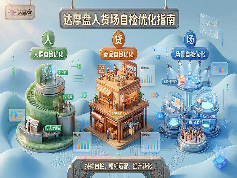 达摩盘人货场自检优化